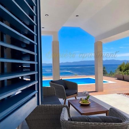 Seaview Pool Apartment-Lumiere, Island Hvar-Gdinj المظهر الخارجي الصورة