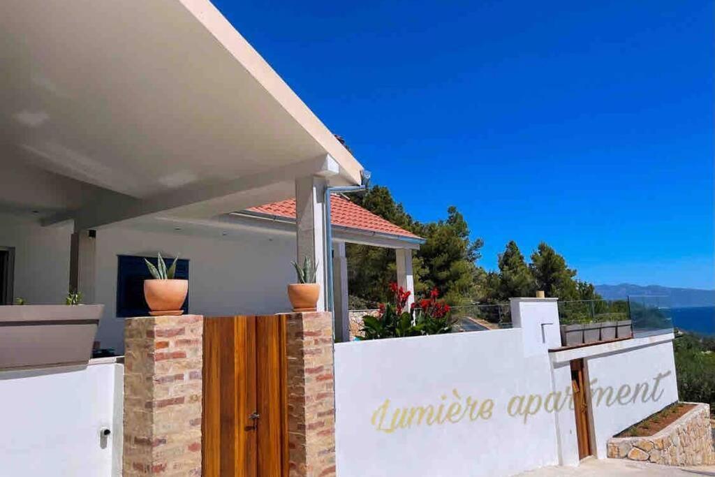 Seaview Pool Apartment-Lumiere, Island Hvar-Gdinj المظهر الخارجي الصورة